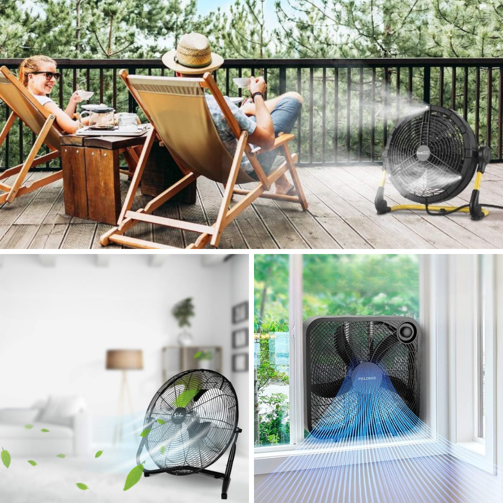 Stay Cool In The Heat With The Best Outdoor Floor Fan!