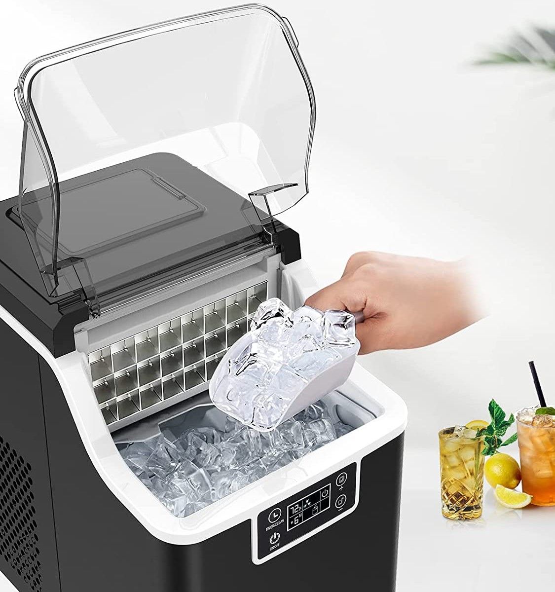 Enjoy Cold Drinks All Summer Long with a Stainless Steel Outdoor Ice Maker