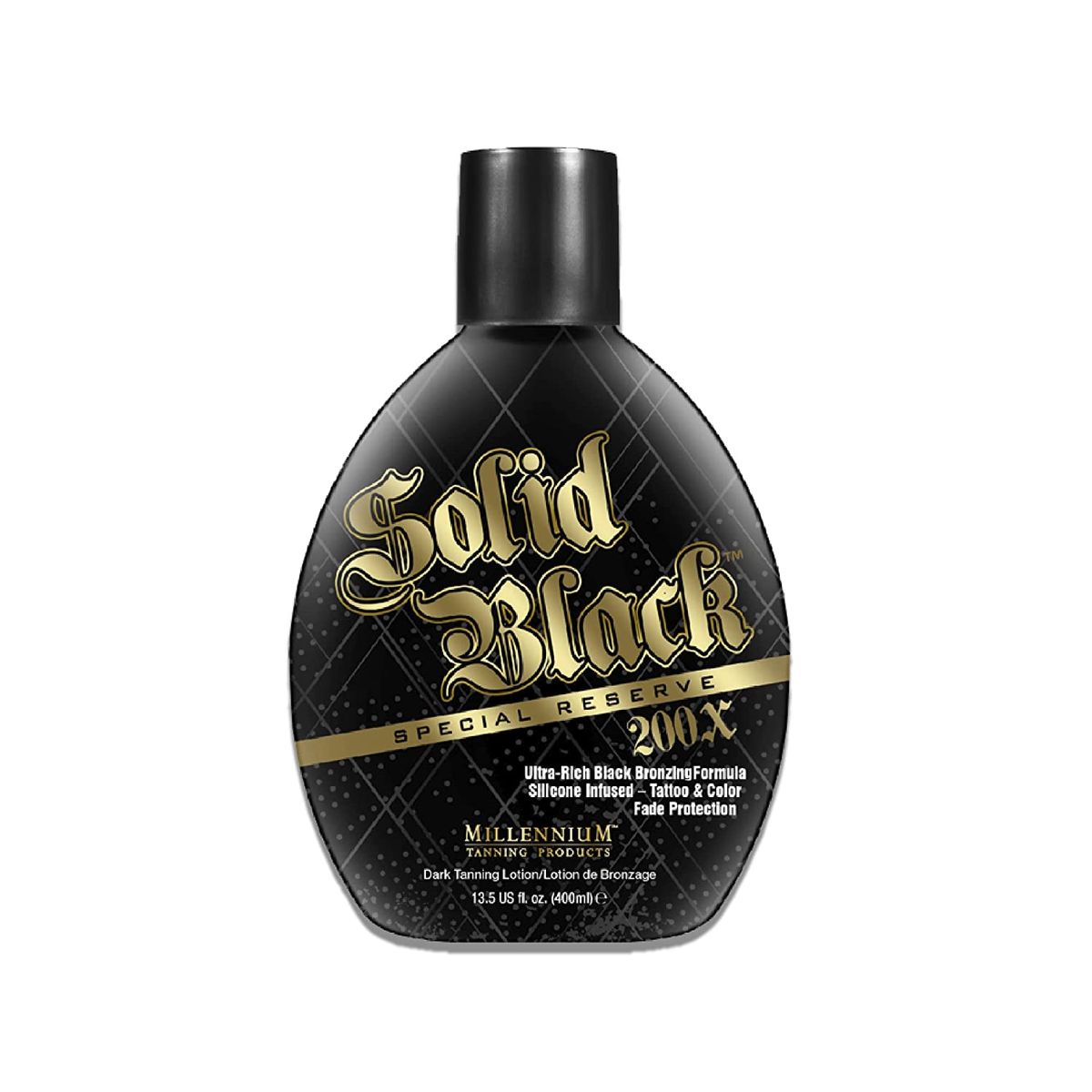 Solid Black Tanning Lotion