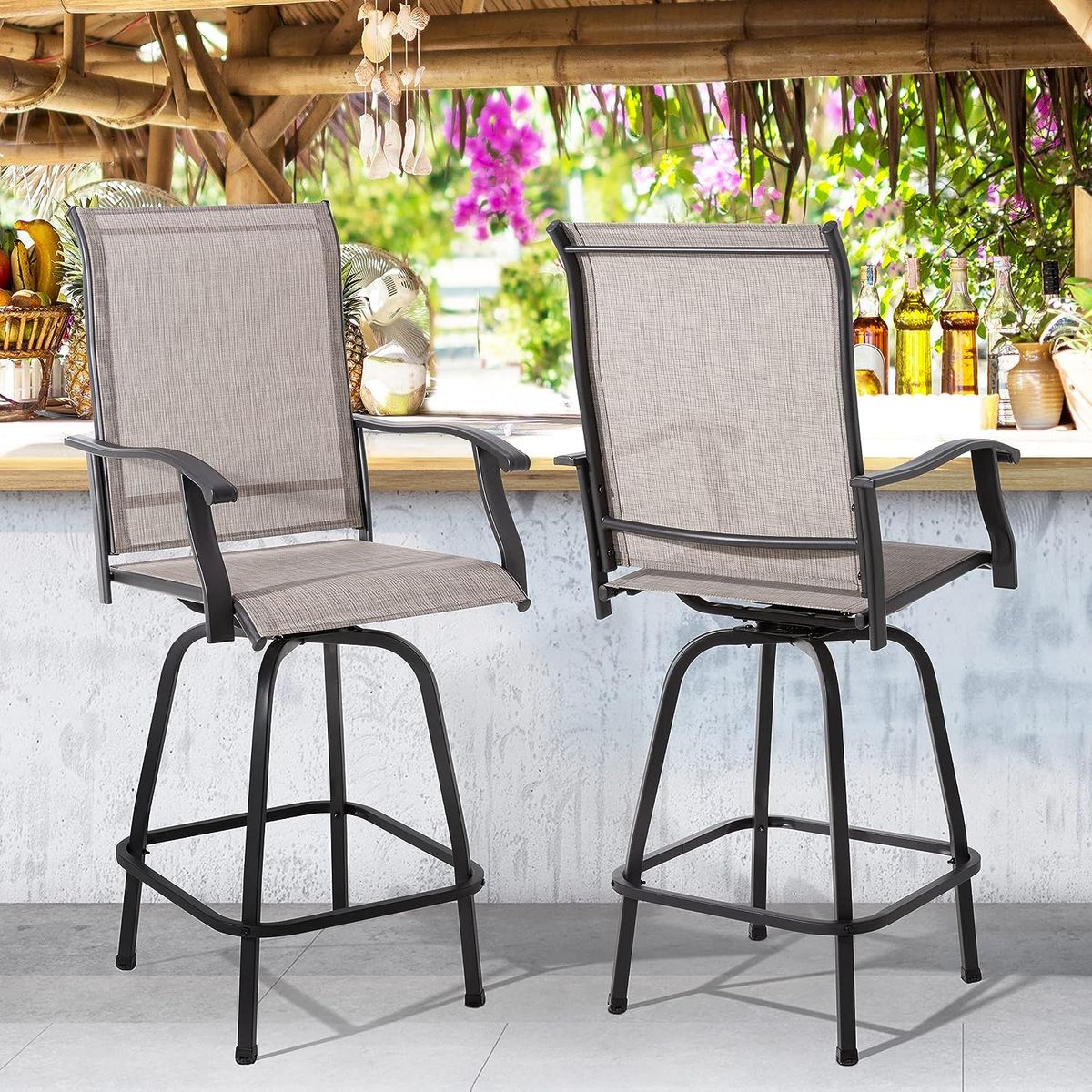 Outdoor Bar with Stools