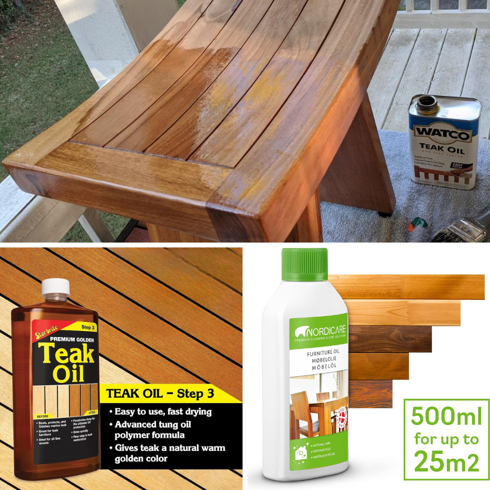 Best Teak Oil for Outdoor Furniture