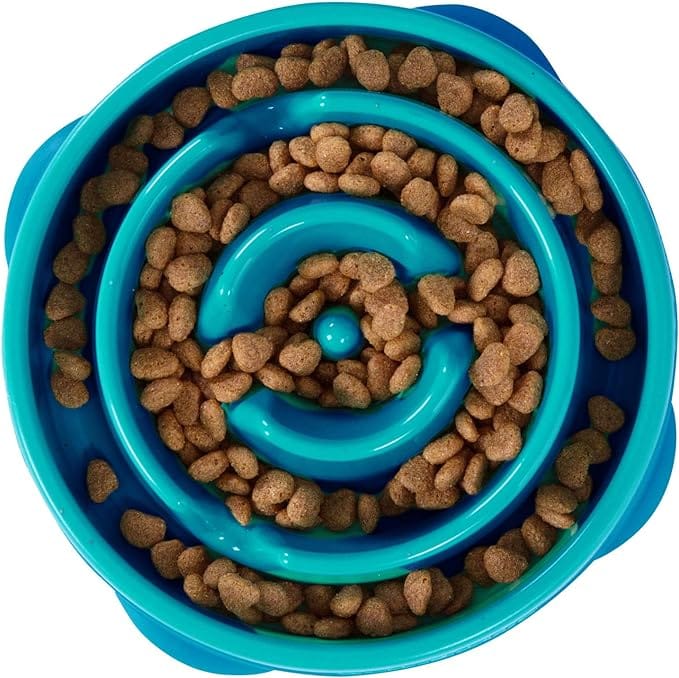DIY Slow Feeder Dog Bowl