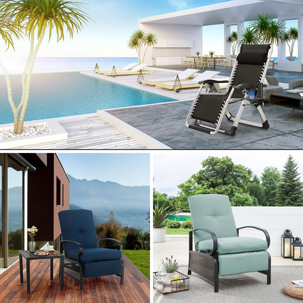 From Poolside Lounging to Patio Napping Find Your Best Outdoor Recliner